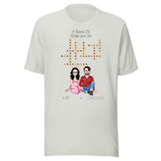 10 Reasons It’s Always Been You — Personalized Couple Portraits with Custom Scrabble Unisex T-Shirt