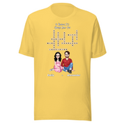 10 Reasons It’s Always Been You — Personalized Couple Portraits with Custom Scrabble Unisex T-Shirt