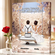 In Every Lifetime — Personalized Couple Canvas