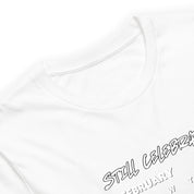 Still Celebrating Us — Personalized Couple Portraits with Custom Date Calendar Unisex T-Shirt | LOVECOUPLET