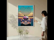 Just Married — Personalized Wedding Couple Canvas with Custom Lyrics