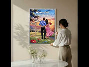 Where Our Story Began — Personalized Couple Canvas