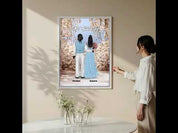 Always and Forever — Personalized Wedding Couple Canvas
