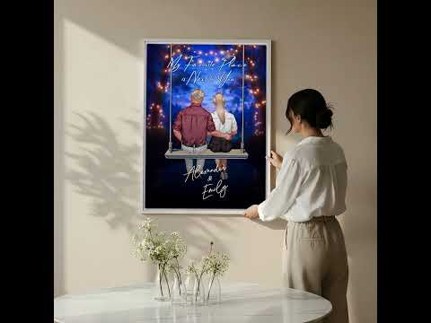 My Favorite Place — Personalized Couple Canvas